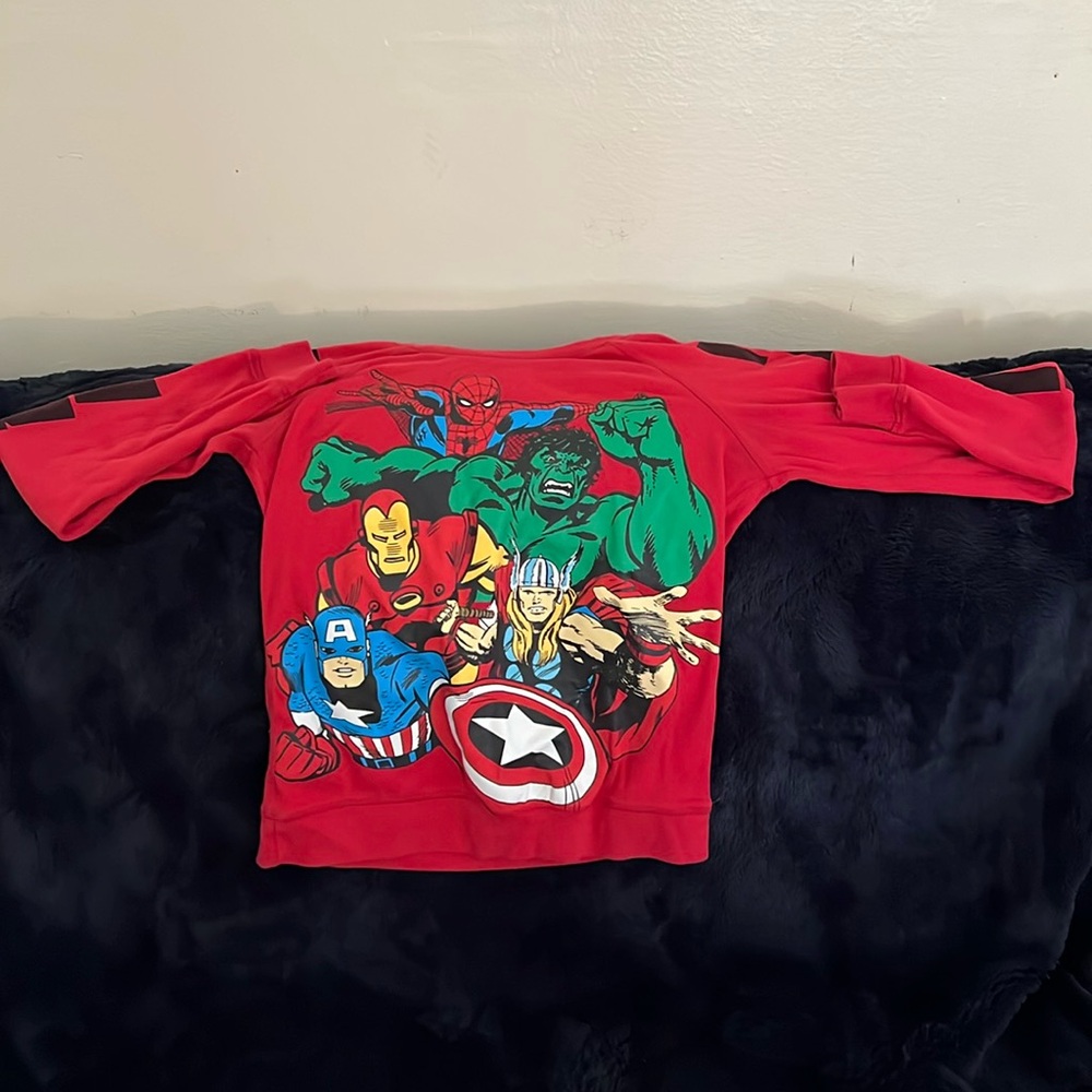 Marvel red sweater